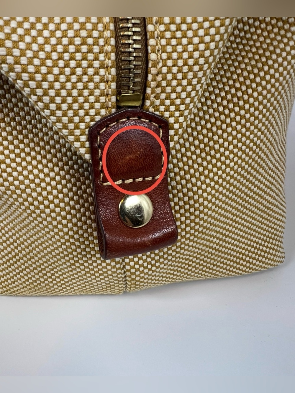 Dooney & Bourke Vintage Canvas Satchel Bag - Picture 16 of 16